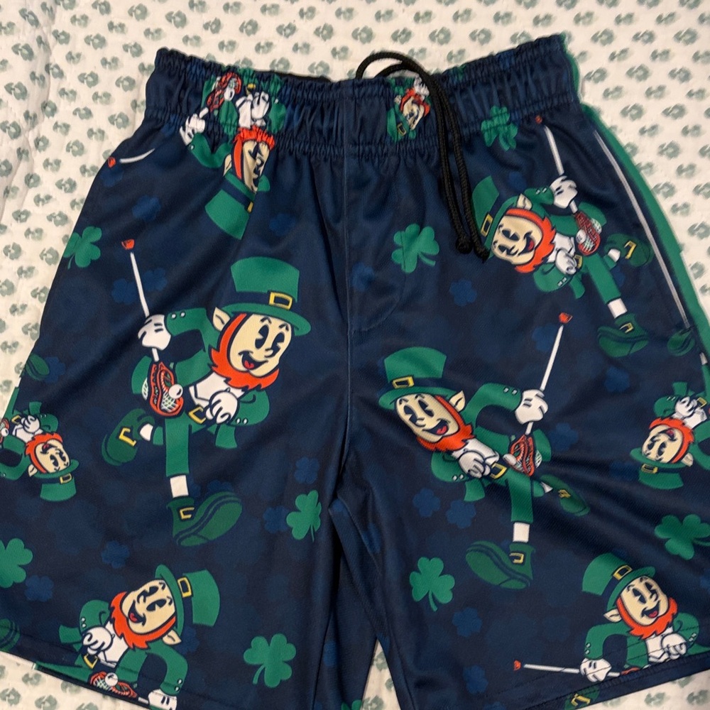 Irish Leprechaun lacrosse shorts
